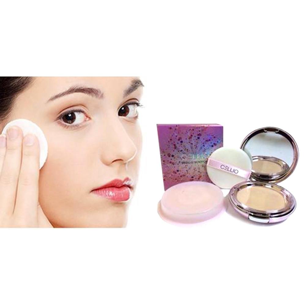 Phấn trang điểm Celilo Shining Ex Twoway Cake Hàn Quốc 12g ( 2 lõi )