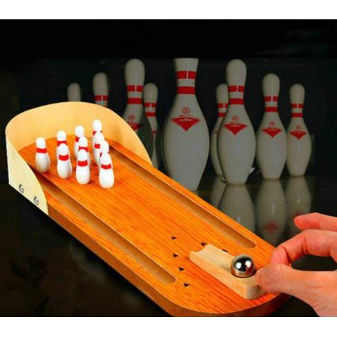 Bowling gỗ mini
