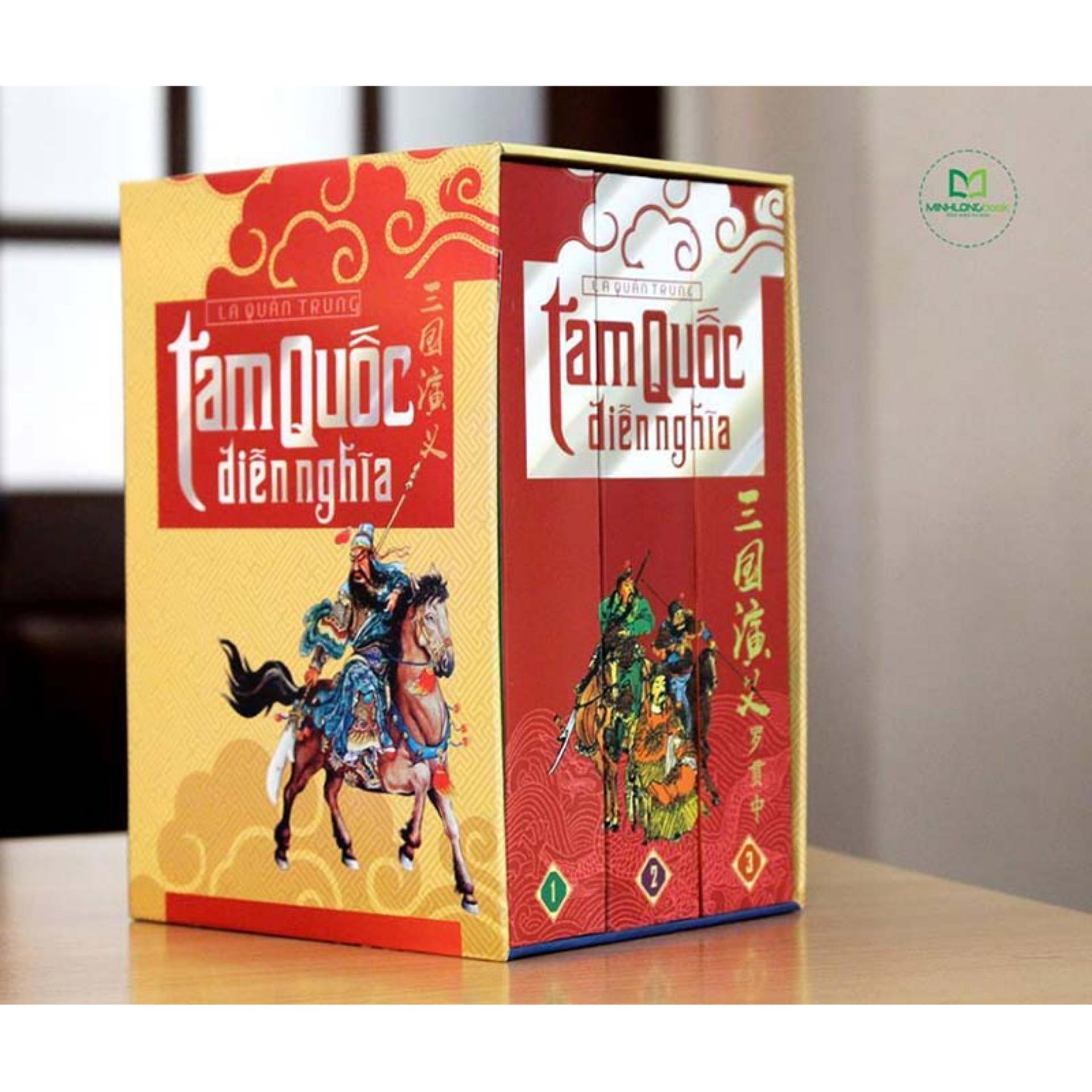 Sách: Combo Tam Quốc Diễn Nghĩa (Hộp 3 Cuốn)