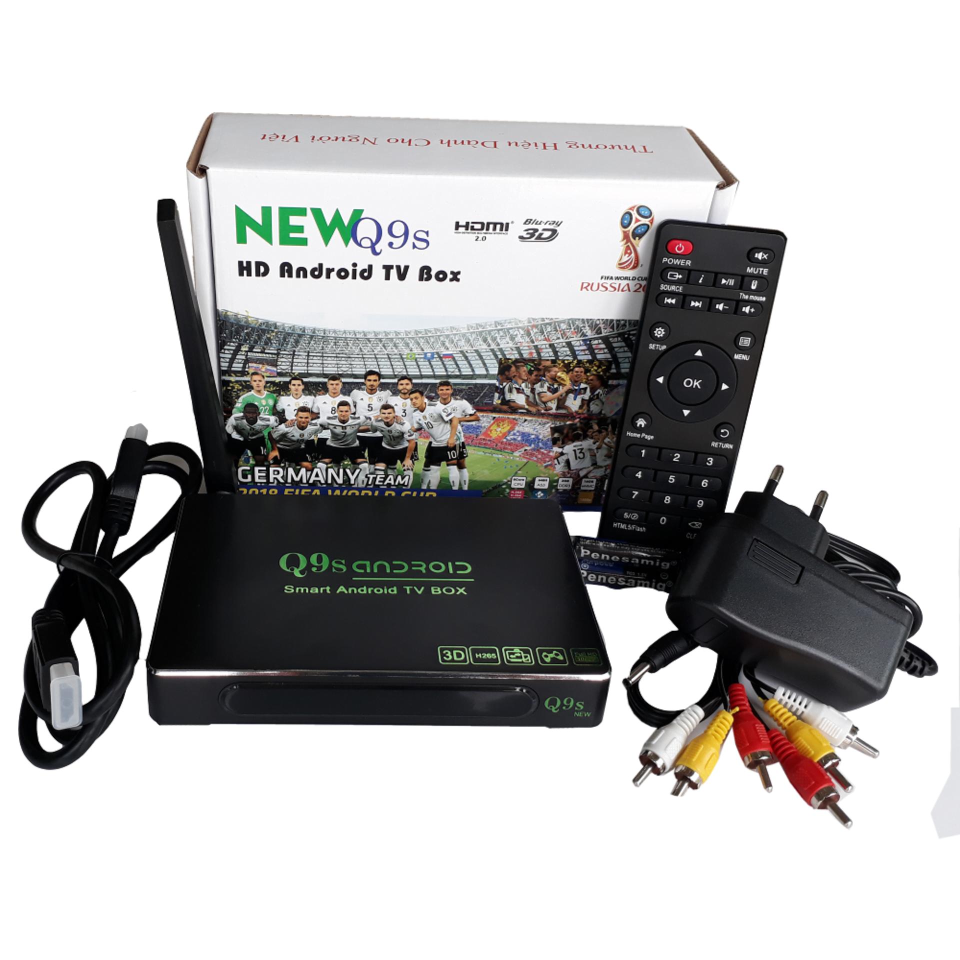 Android Tivi Box Ultra HD Q9s New