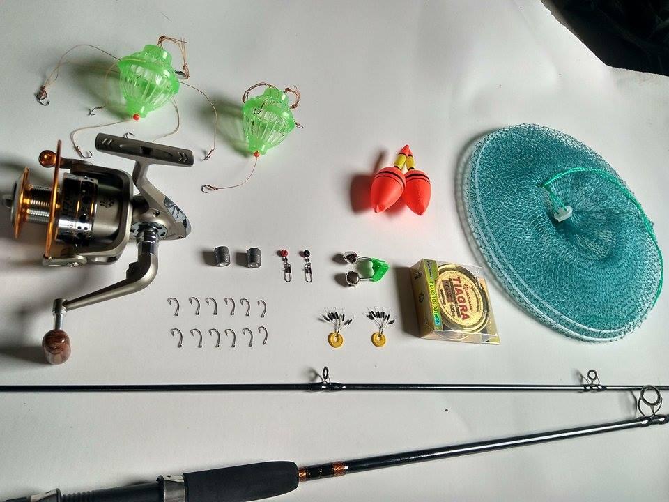 Bộ cần câu 2 khúc shimano đặc ruột