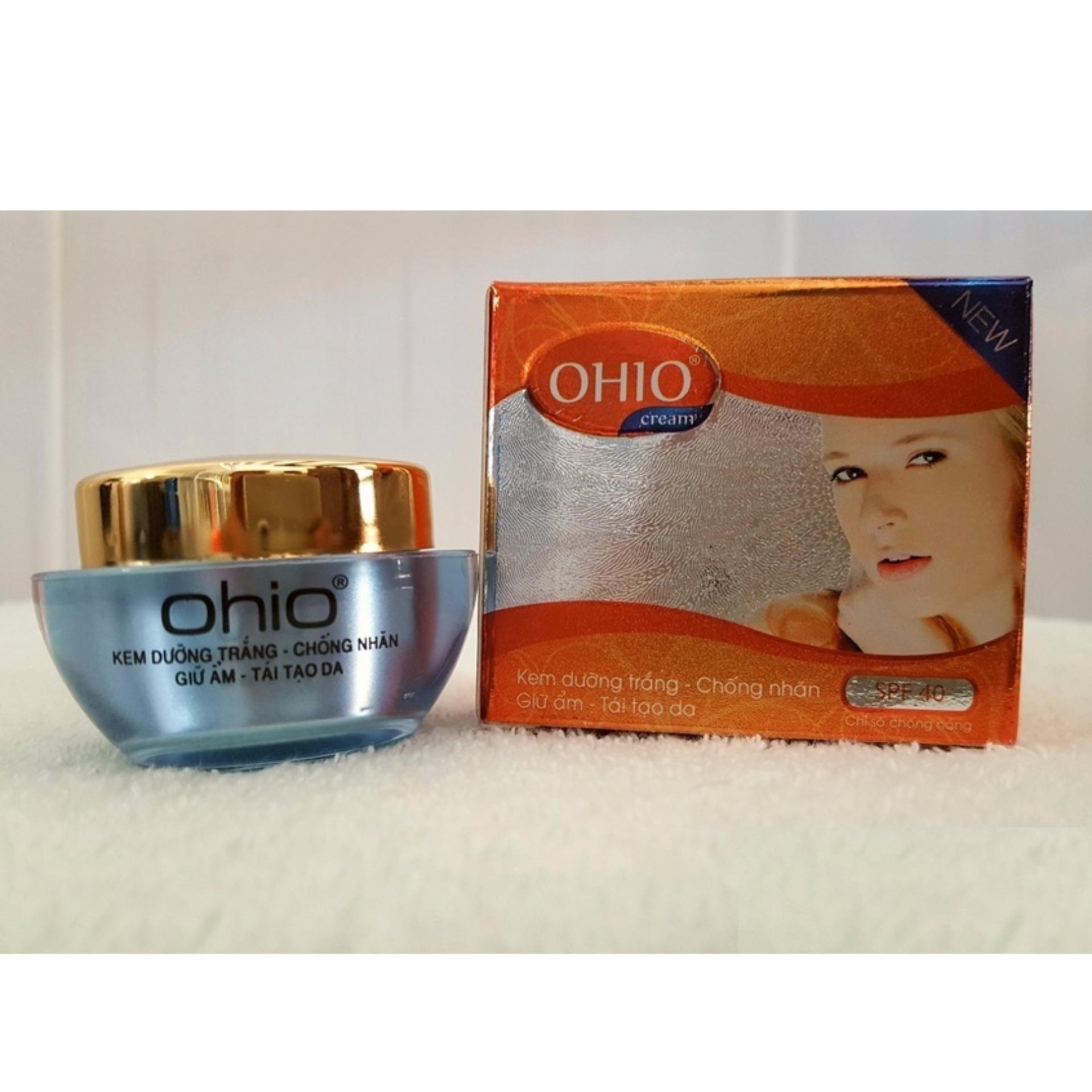 Kem dưỡng trắng da - Chống nhăn - Giữ ẩm - Tái tạo da - Ốc Sên OHIO New Day - 20g