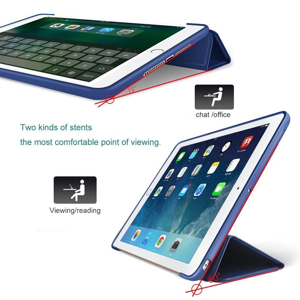 Bao da kiêm ốp lưng silicone cho iPad Pro 9.7'' - PKCB