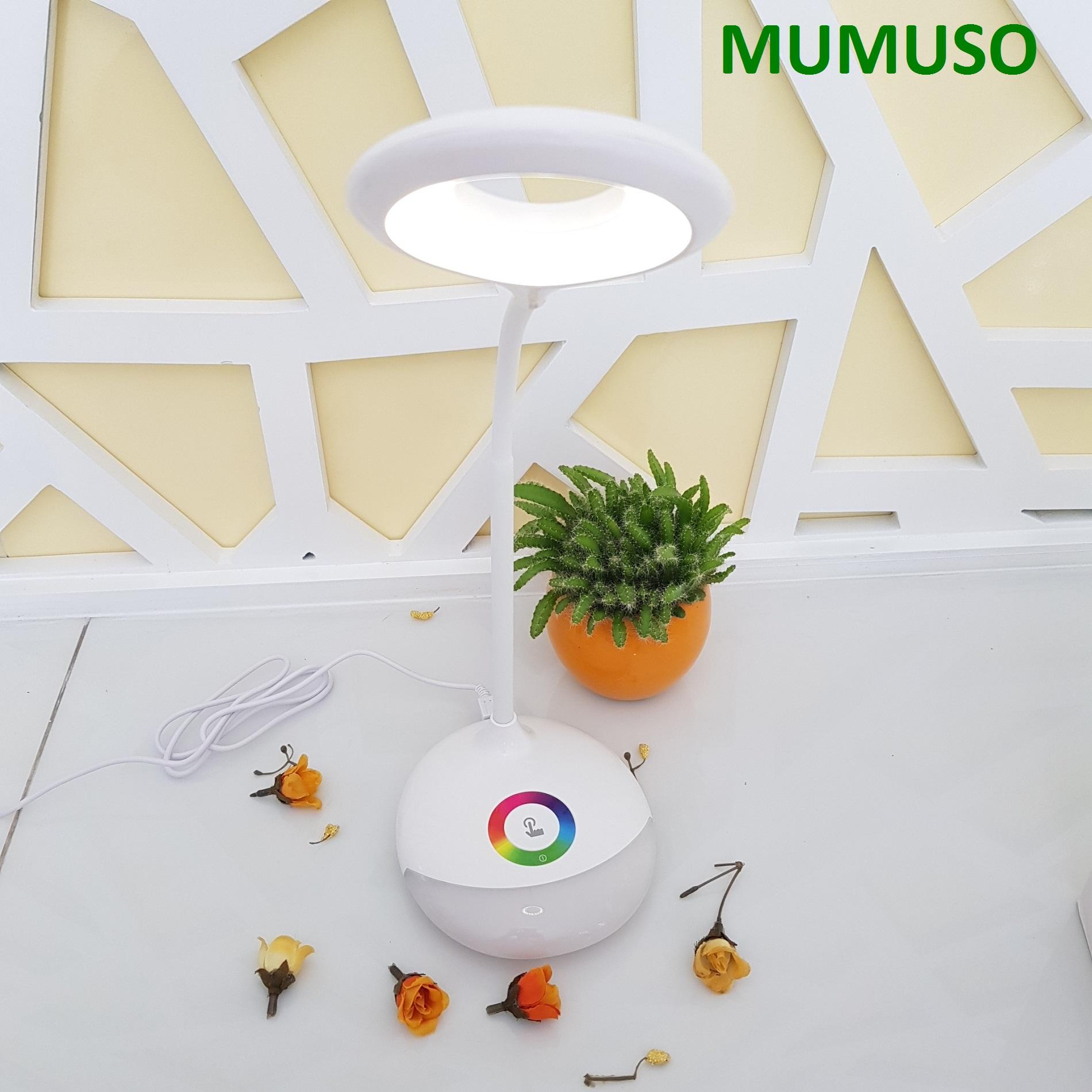 Đèn học led chống cận thị để bàn MUMUSO cao cấp (cảm ứng )