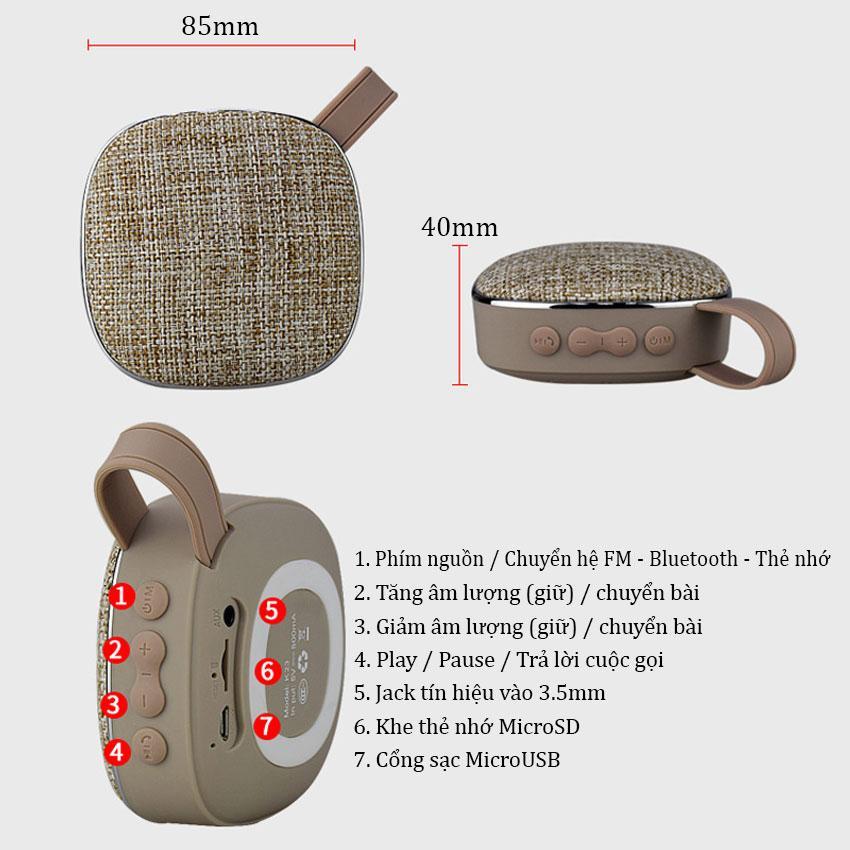 [HCM]Loa Bluetooth X25 Có Móc Treo