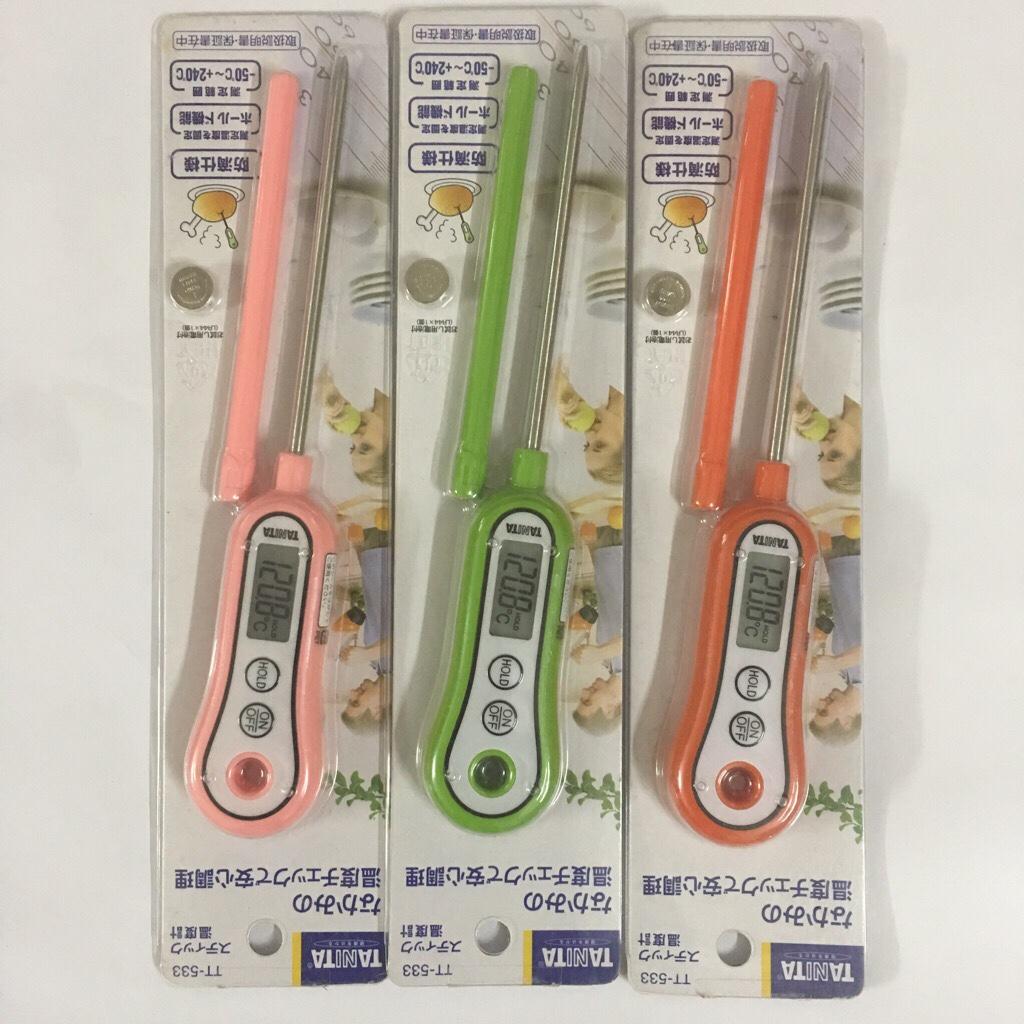 Đo nhiệt độ nước pha sữa, nước dùng  Tanita cho bé