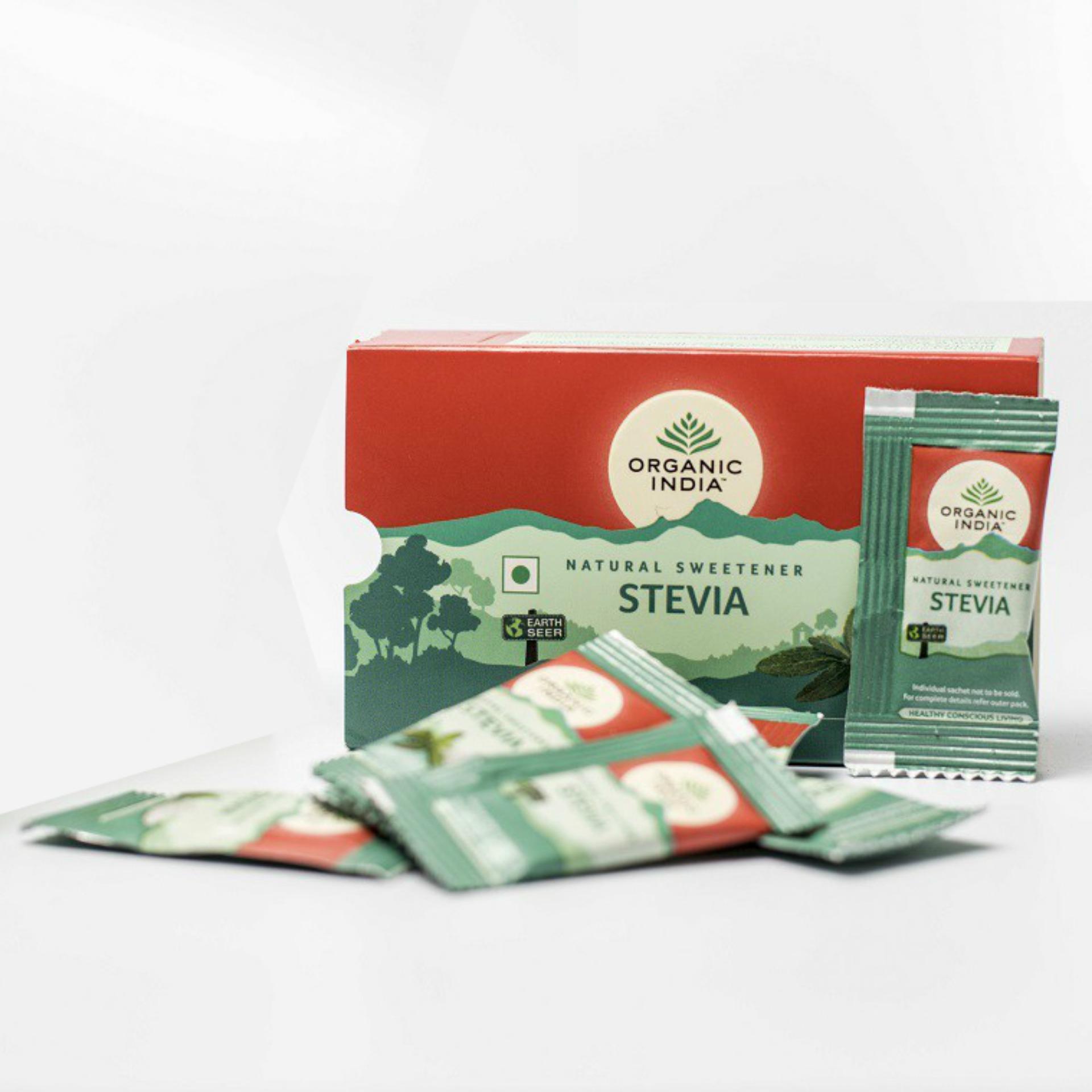 Đường cỏ ngọt Organic India Stevia - hebenastore