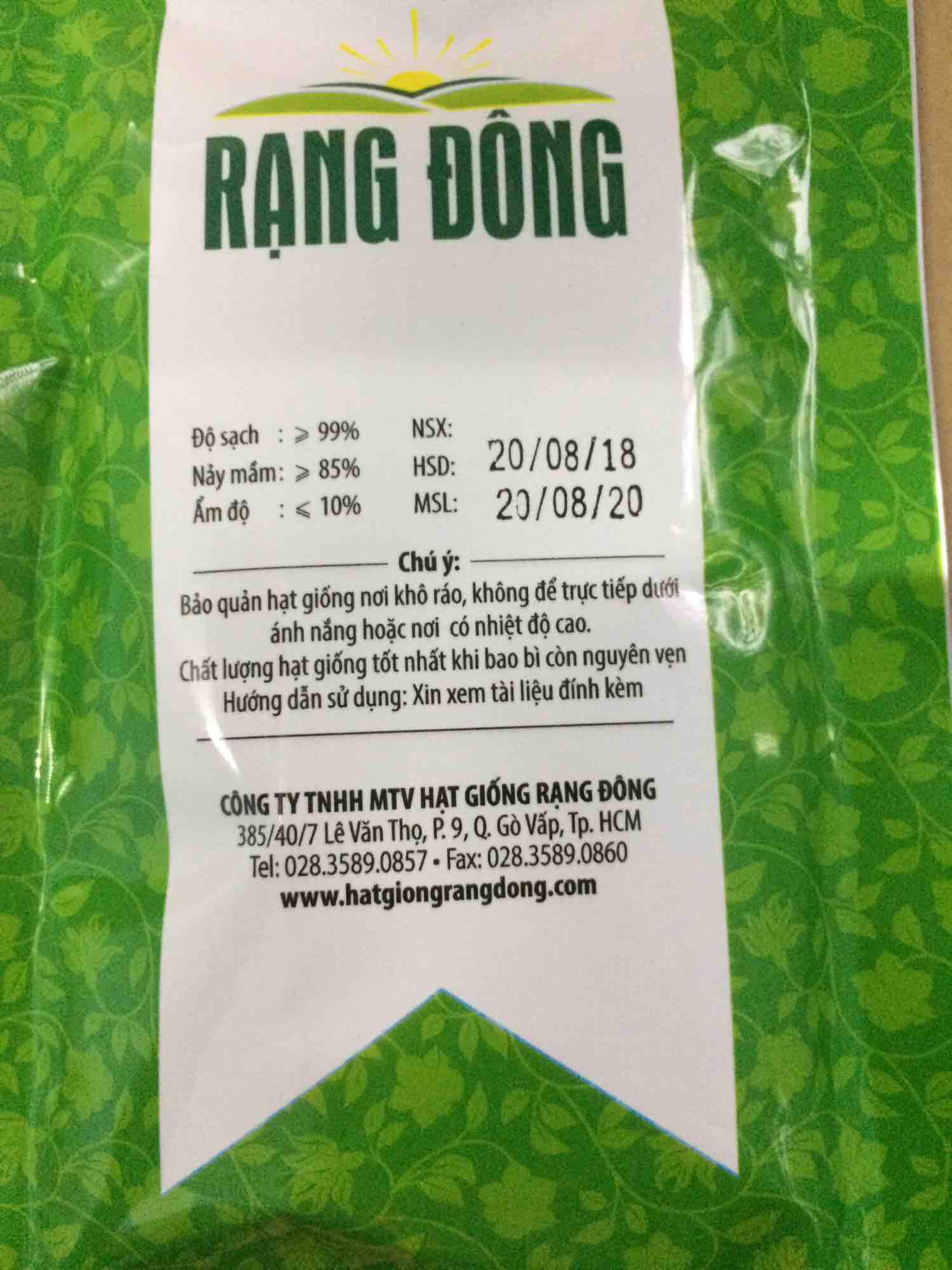 Hạt giống rau mầm củ cải trắng 100g