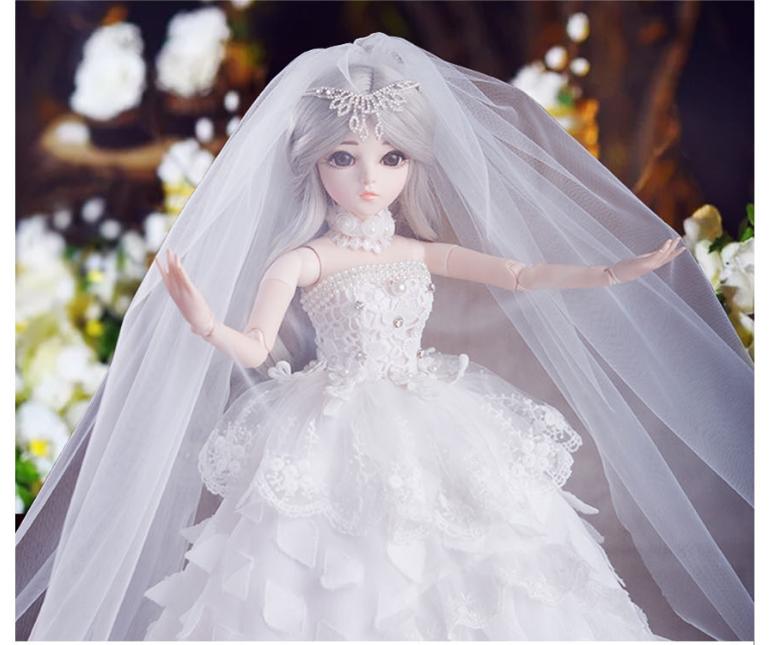 Búp Bê BJD khớp gối công chúa siêu Cute