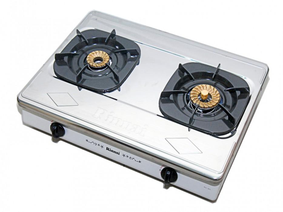 Bếp gas đôi Rinnai RV-365(SW)N (Bạc)