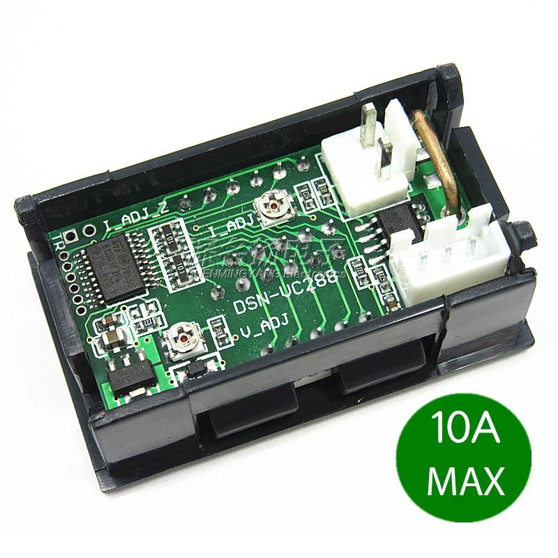 Đông hồ đo Vôn kế 0-100V và Ampe kế 10A