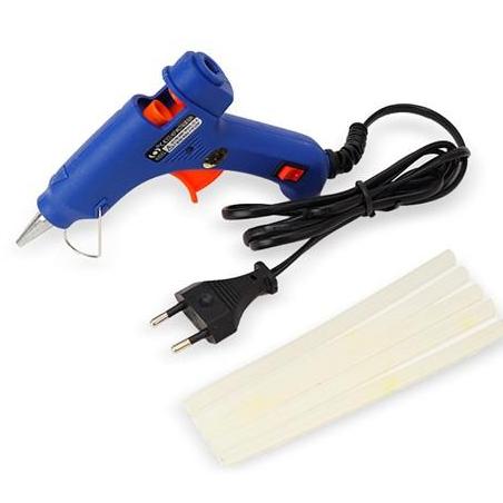 bắn keo Nến silicon (Xanh) + Tặng 10 cây keo Silicon nến(N)