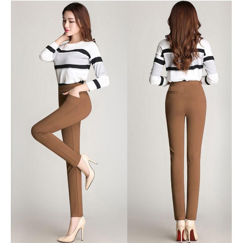 [HCM]Quần Tây ôm cotton co giãn 4 chiều cao cấp