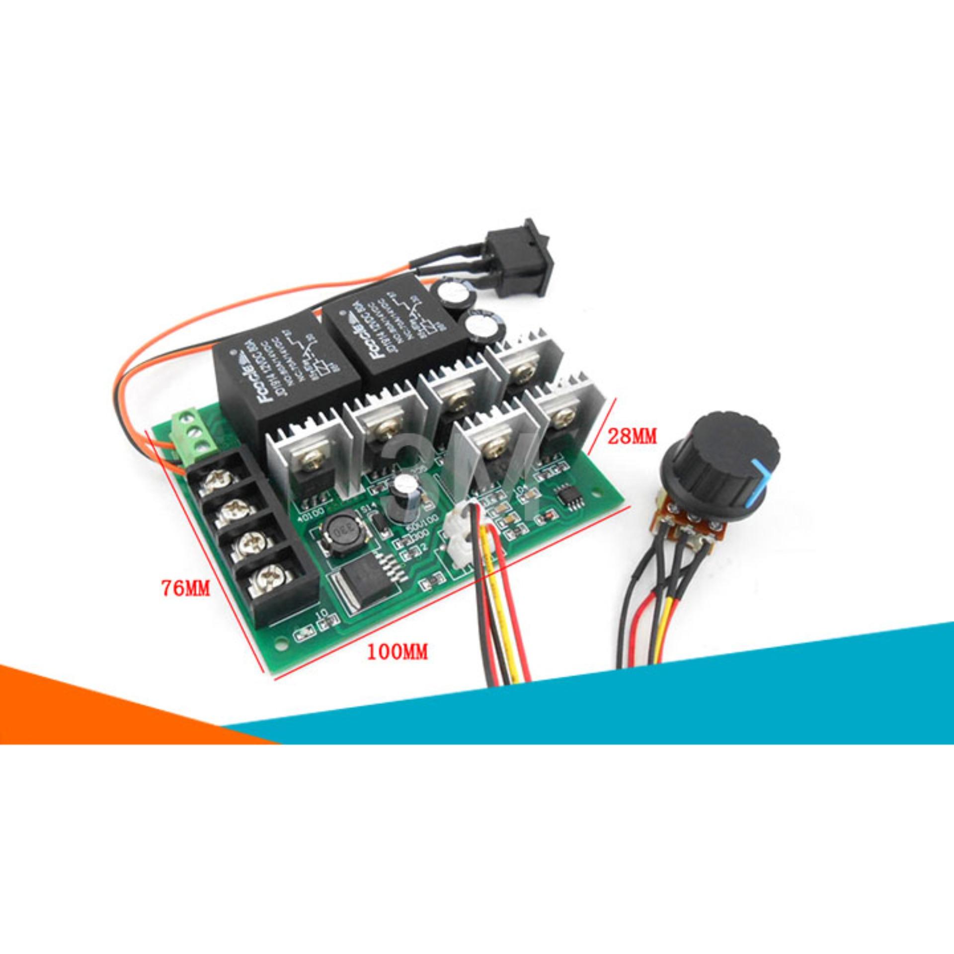 Module Điều Khiển Tốc Độ và Đảo Chiều Động Cơ 12V 36V 40A 2000W