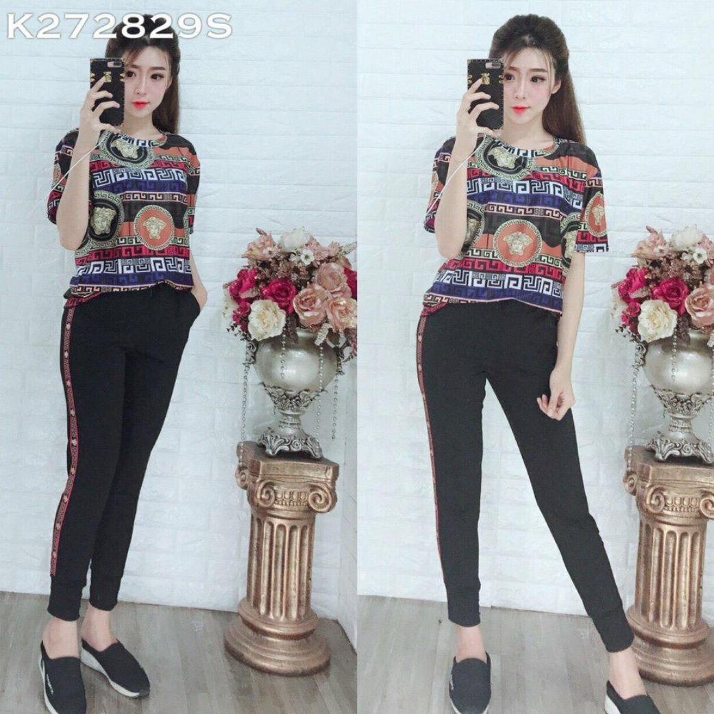 Set áo thun tay ngắn quần dài