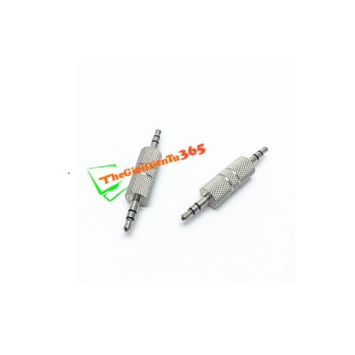 Jack nối 3.5mm đực ra 3.5mm đực