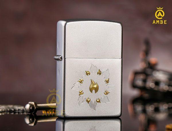Bật lửa Zippo Mỹ vòng tròn lửa 21192