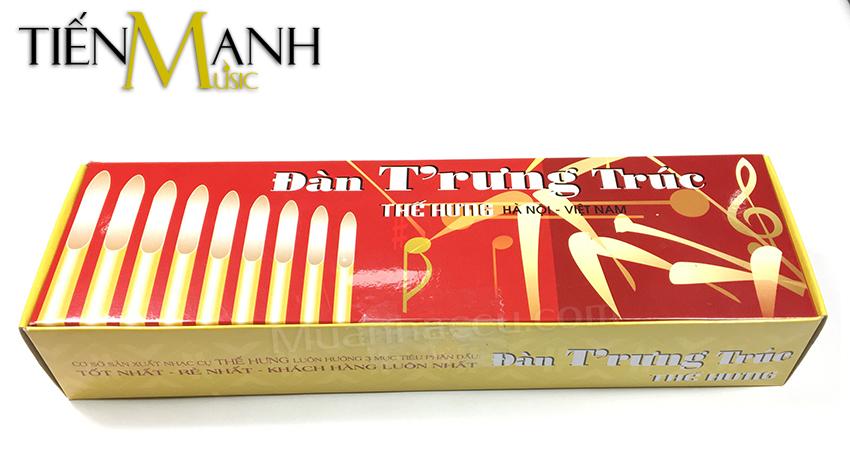 Đàn T’rưng Tre Trúc Mini (Cam kết T'rưng 100% chuẩn nốt - 12 ống Tơ rưng nhỏ trưng bày - Trúc, Lồ Ô hoặc Nứa bé - Trung - T'rung - T’rung - T-rung - Nhạc Cụ Dân Tộc Tây Nguyên)