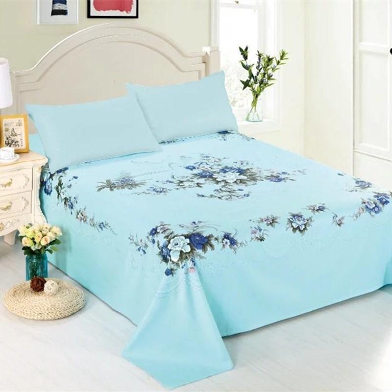 M5 100% Cotton Thẳng Lụa Bóng Dày Vỏ Chăn Ga Trải Giường