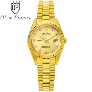 Đồng hồ nữ mặt kính sapphire Olym Pianus OP68322LK vàng thumbnail