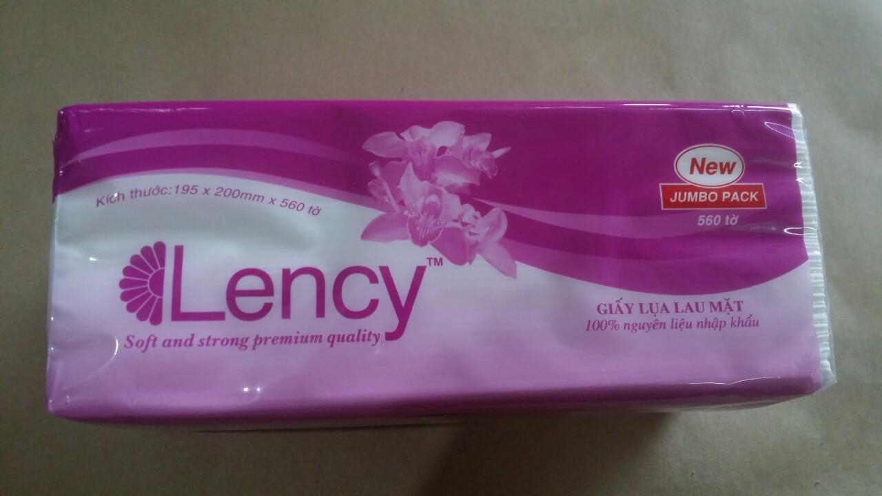 Khăn giấy lụa Lency 180 tờ ( 3 lớp )