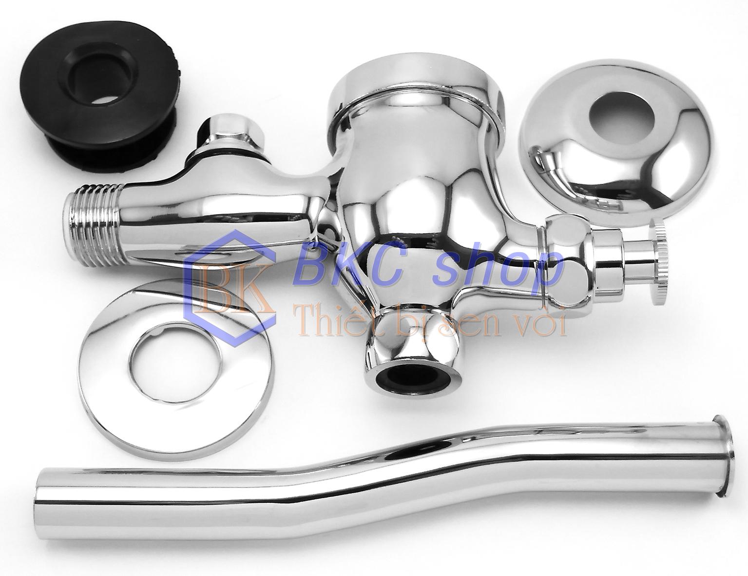 [HCM]Van xả nhấn bồn tiểu nam cao cấp XT04 (Bạc)
