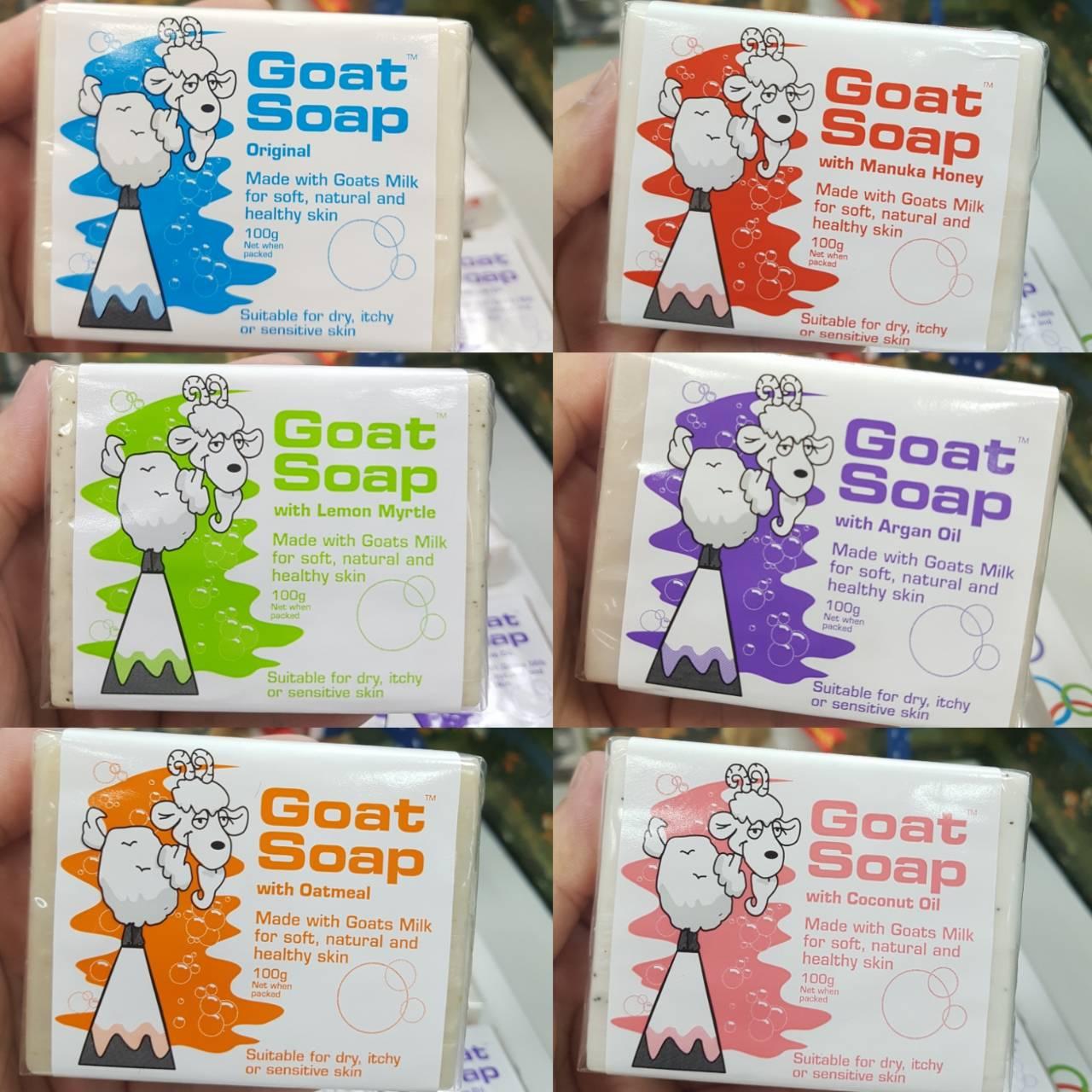 xà phòng tắm sữa dê nguyên chất Úc ( Goat soap - Australia)