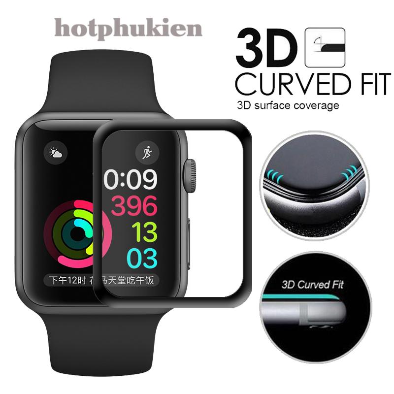 Miếng dán kính cường lực 3D full màn hình cho Apple iWatch Apple Watch 42