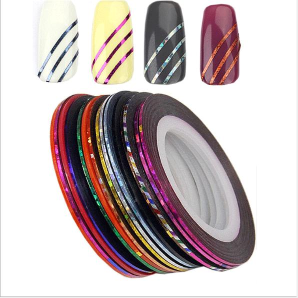 Set 30 dây kim tuyến trang trí móng cuộn 1mm