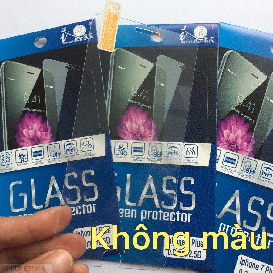 Dán cường lực 9H cho iPhone 7 Plus / iPhone 8 Plus Không màu