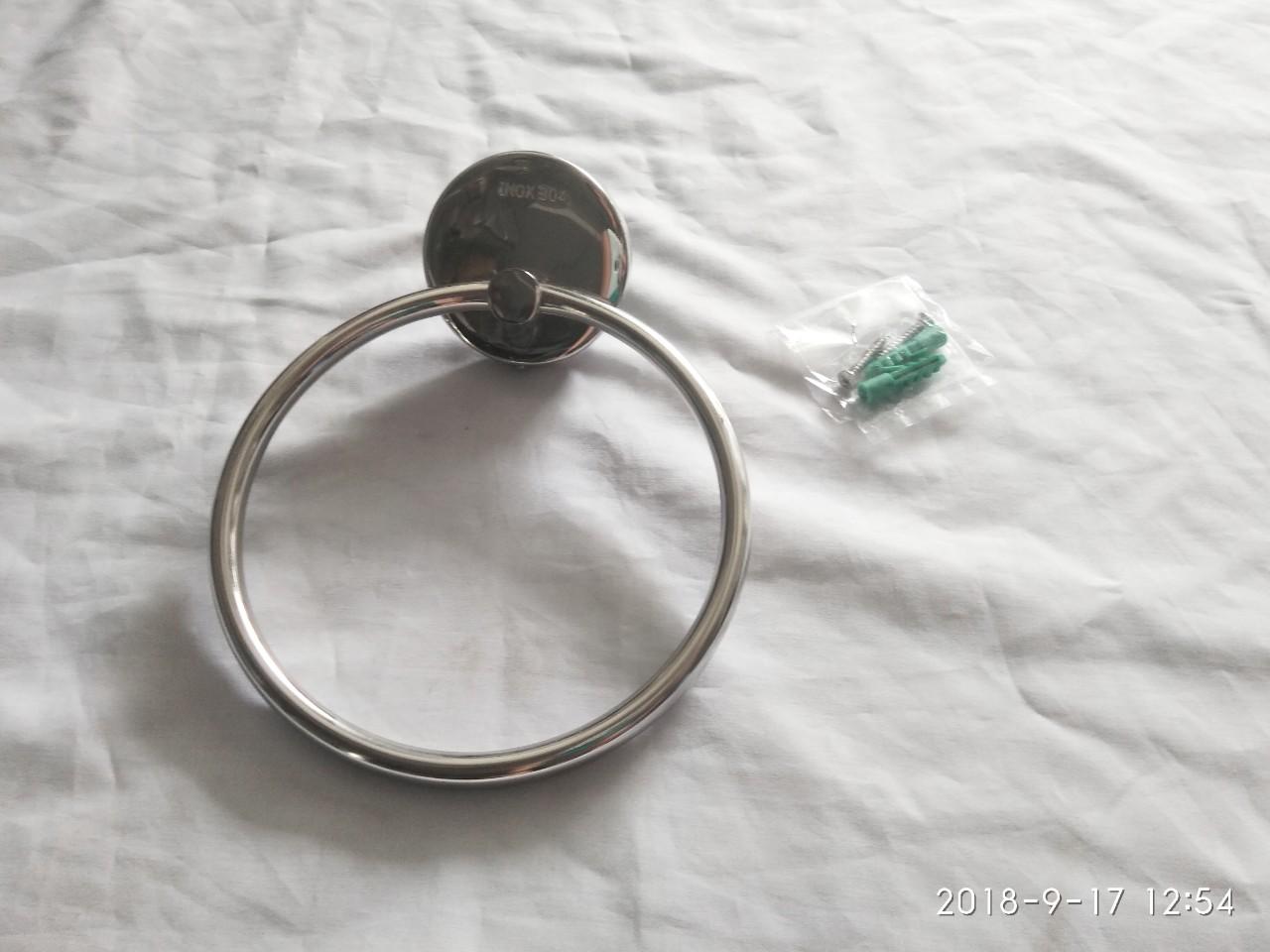 [HCM]Vòng treo khăn inox 304