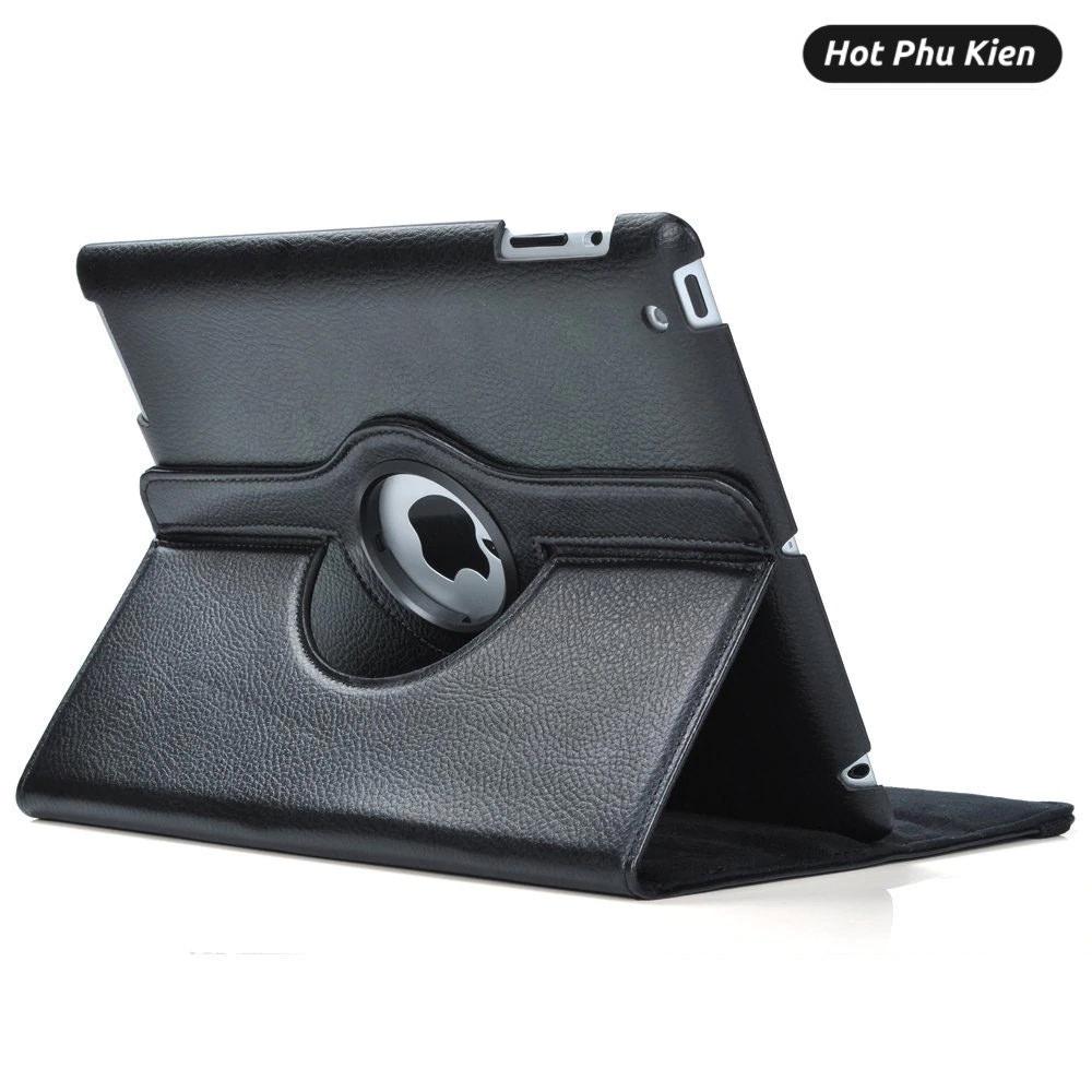 [HCM]Bao da dành cho iPad 9.7 2017 / 2018 xoay 360 độ chống bụi chấm thấm tiện lợi (Đen)  - Phân phối bới HotPhuKien