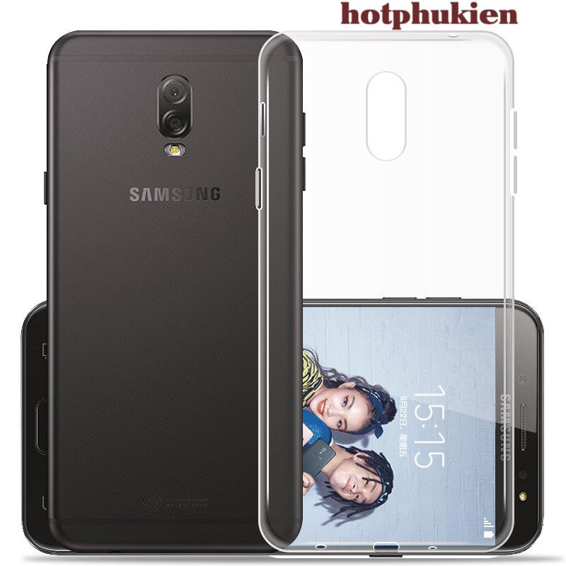 [HCM]Ốp lưng dẻo silicon Ultra Thin cao cấp cho Samsung galaxy J7 Plus mỏng 0.6mm chống trầy xước chống bám bẩn - Phân phối hotphukien