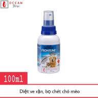 Thuốc diệt ve ghẻ, bọ chét chó mèo - Merial Frontline Spray 100ml thumbnail