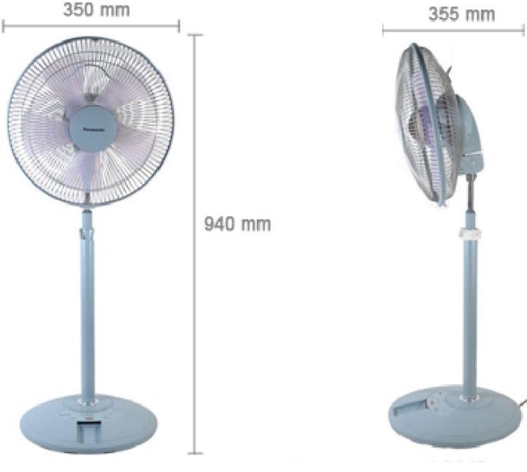 QUẠT ĐỨNG PANASONIC F-308NH ( XANH ) - Điện Việt
