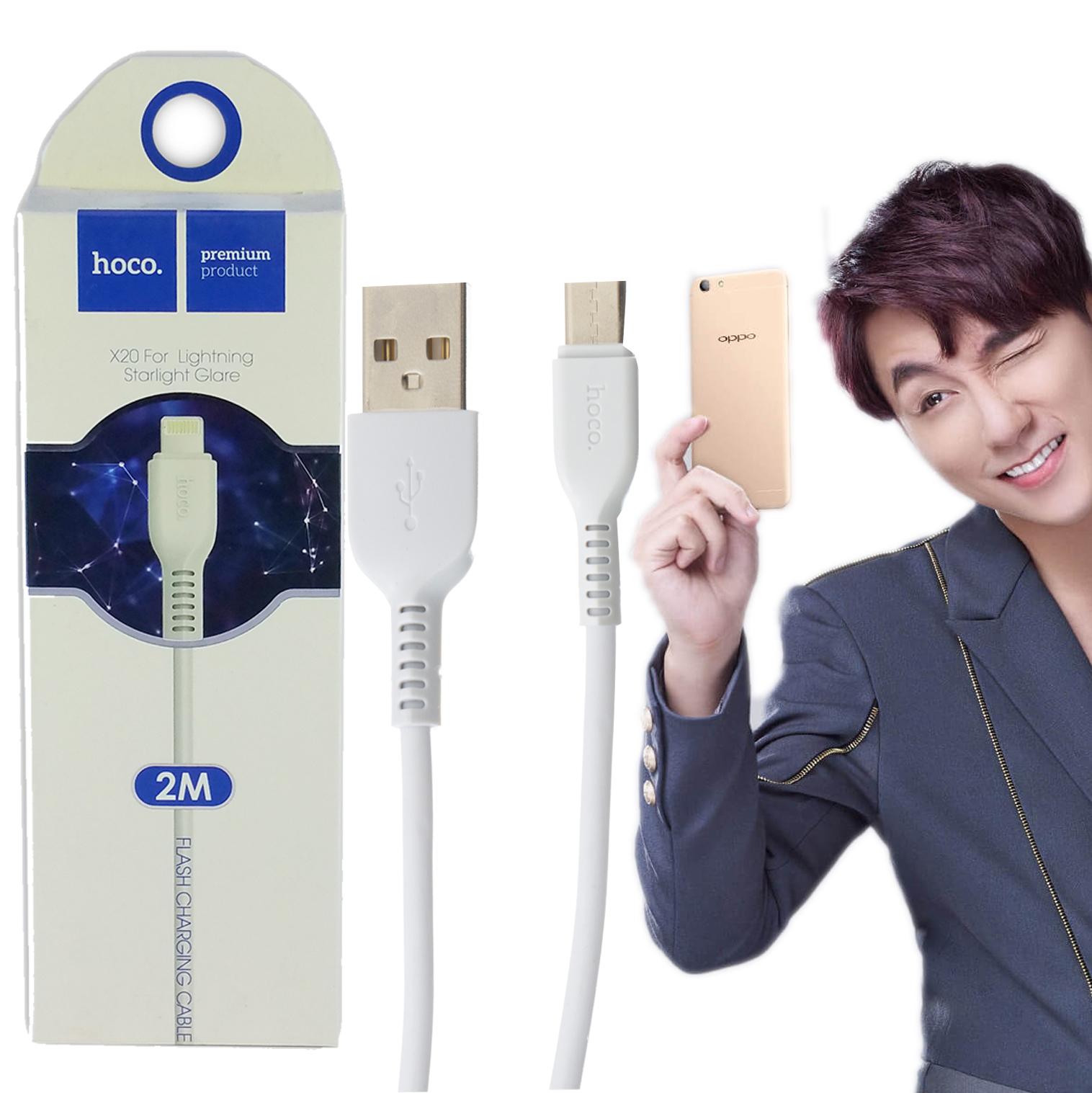 Cáp sạc hoco 2m dành cho iphone ipad