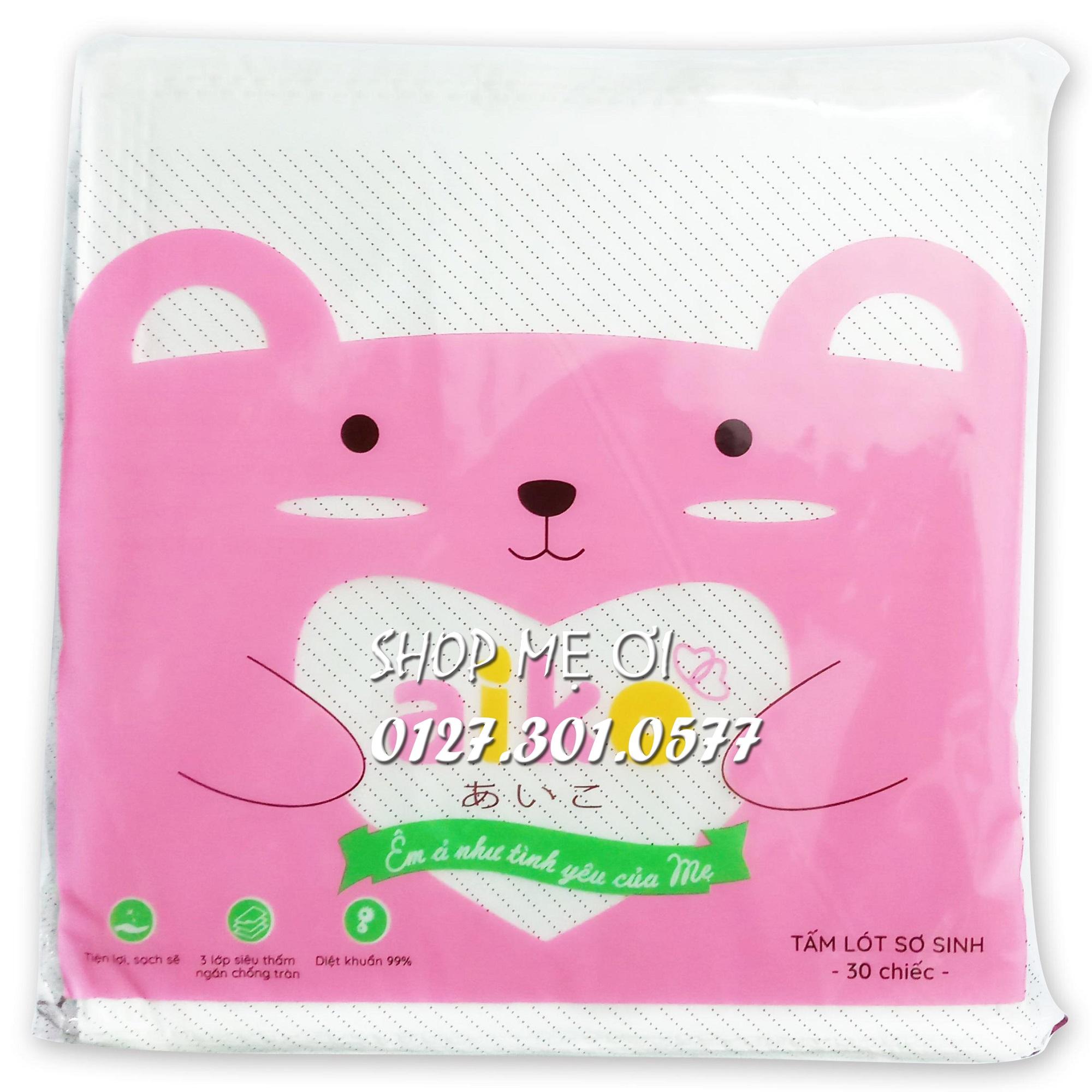 [COMBO 10 TÚI] TẤM LÓT PHÂN XU CAO CẤP AIKO 30 TỜ/TÚI