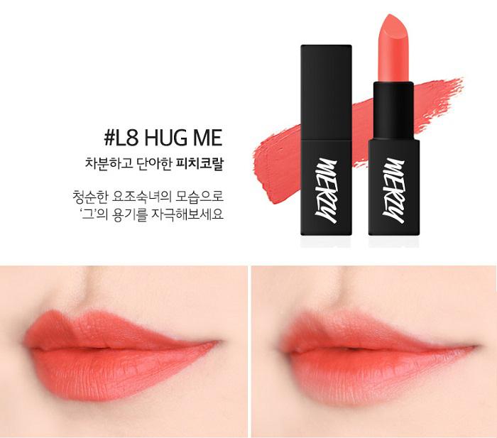 Son Thỏi Merzy Another Me The First Lipstick #L8 Hug Me