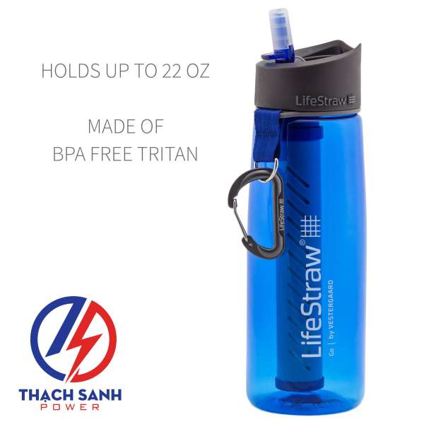 Bình Lọc Nước LifeStraw Go Thụy Sĩ - Dành cho Phượt Thủ