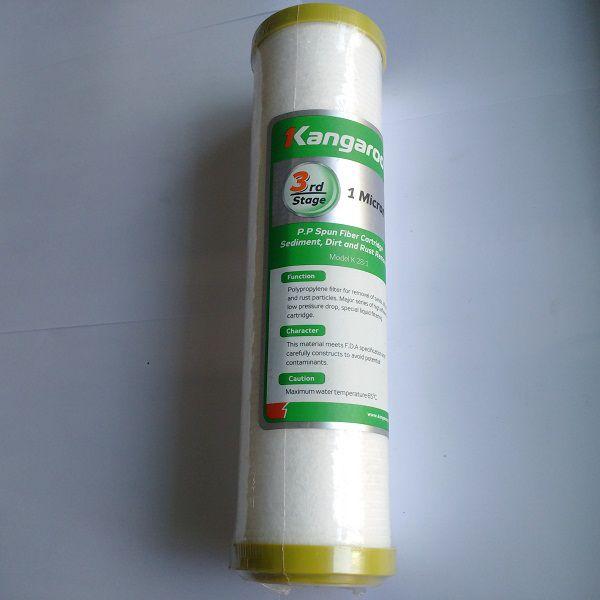 Bộ 3 lõi lọc nước Kangaroo số 1, số 2, số 3