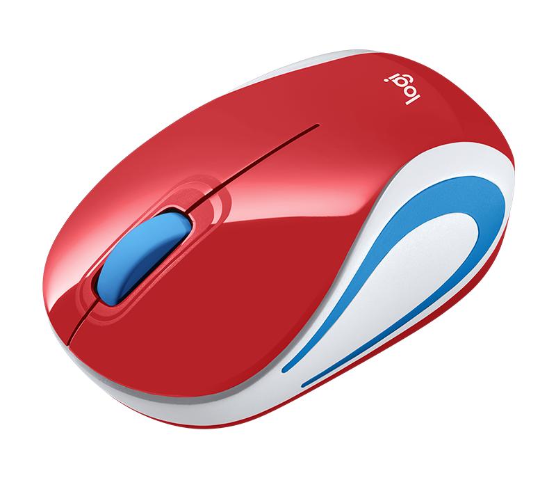 Chuột không dây Logitech M187 MÀU ĐỎ