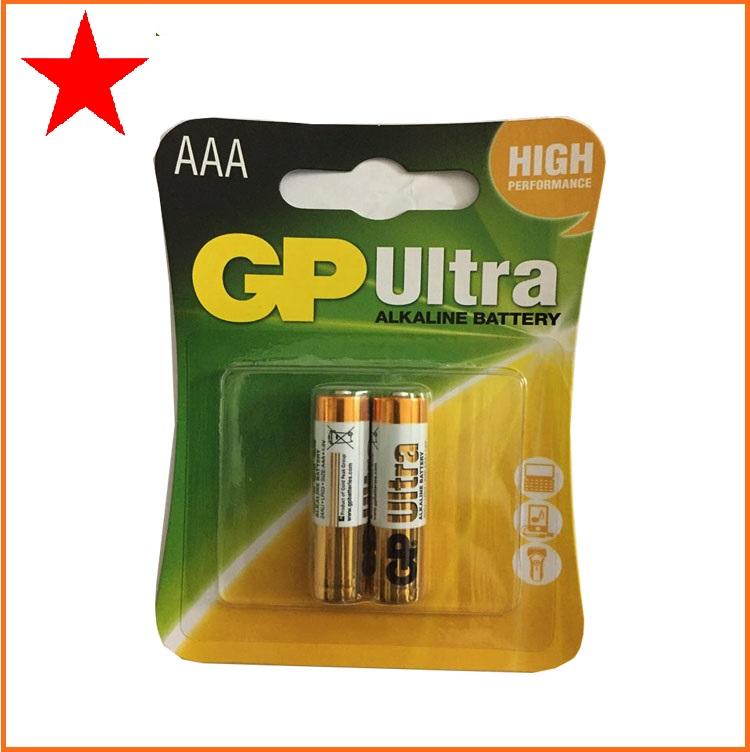 Combo 5 vỉ pin AAA GP Super Alkaline (1 vỉ 2 viên)