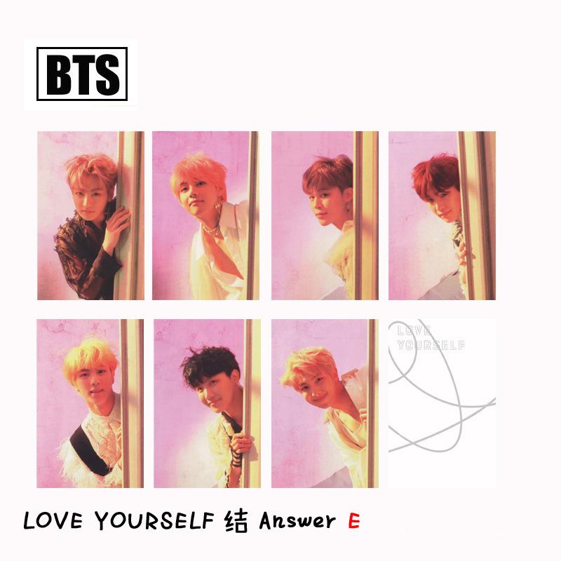 Card hình có phủ bóng BTS Love Yourself ANSWER new 2018
