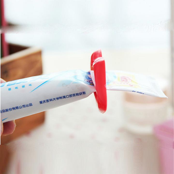 Combo 2 Dụng cụ nặn kem đánh răng- Nặn mỹ phẩm hình đôi môi
