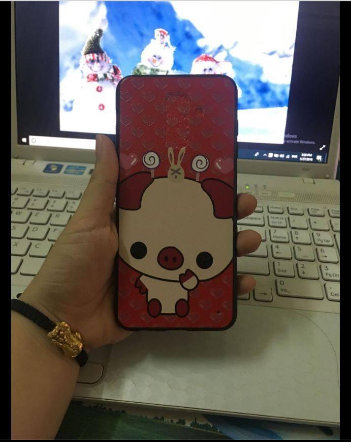 Ốp lưng thời trang in hình cho Samsung Galaxy A6 Plus