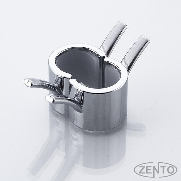 Bộ 2 Móc treo đồ kép gắn sen cây JL1666