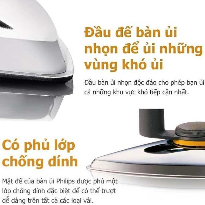 Bàn là khô Philips HD1172 (Hàng nhập khẩu)