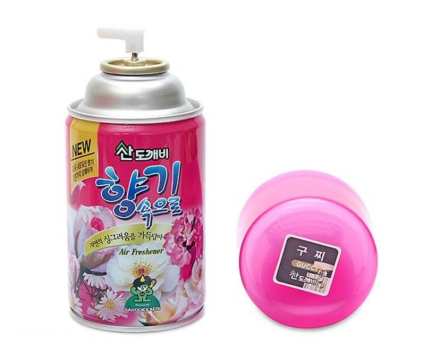 Bình xịt khử mùi thơm phòng Hàn Quốc cao cấp Sandokkaebi 300ml (Hương nước hoa) GT816
