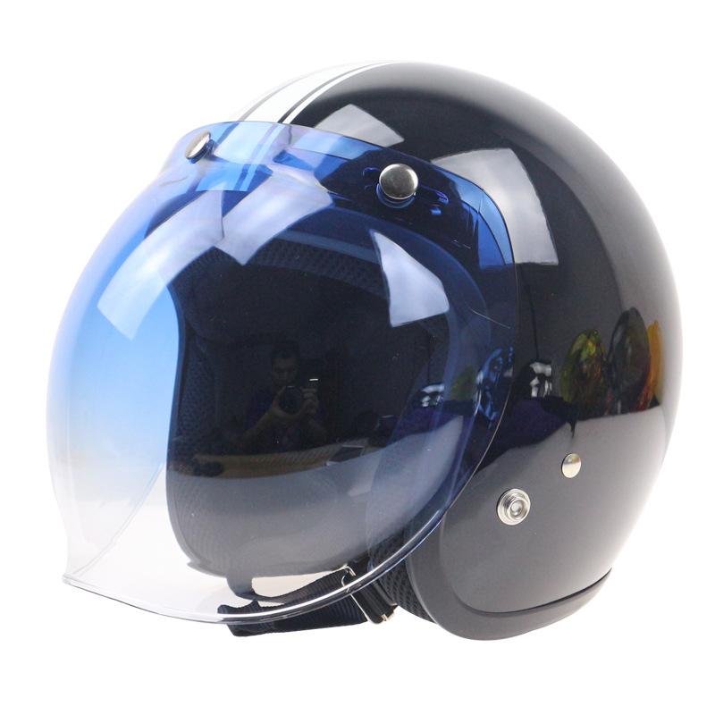 Kính Bubble cho mũ bảo hiểm 3/4
