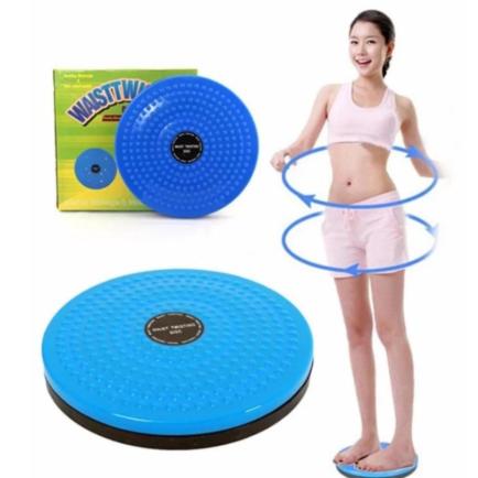 Đĩa xoay eo tập thể dục - Đĩa xoay lắc vòng eo (Xanh)